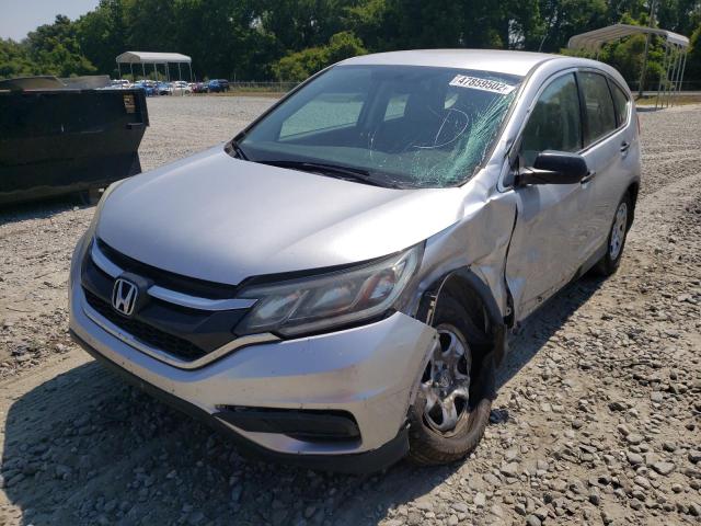 Photo 2 from auction – 2016 HONDA CR-V LX with VIN 2HKRM3H39GH520867