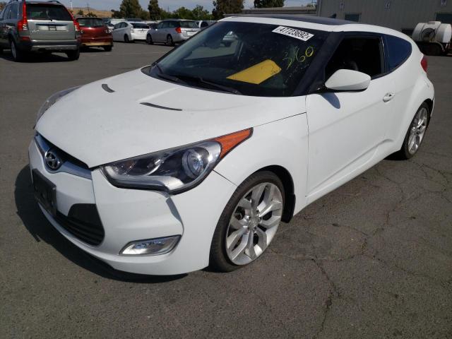 Photo 2 from auction – 2015 HYUNDAI VELOSTER with VIN KMHTC6AD0FU237979