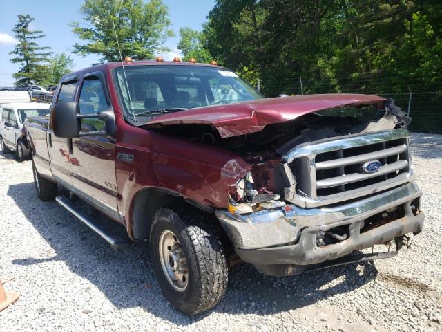 FORD F250 SUPER 2004 with VIN 1FTNW21P44EC09469 - Photo from auction