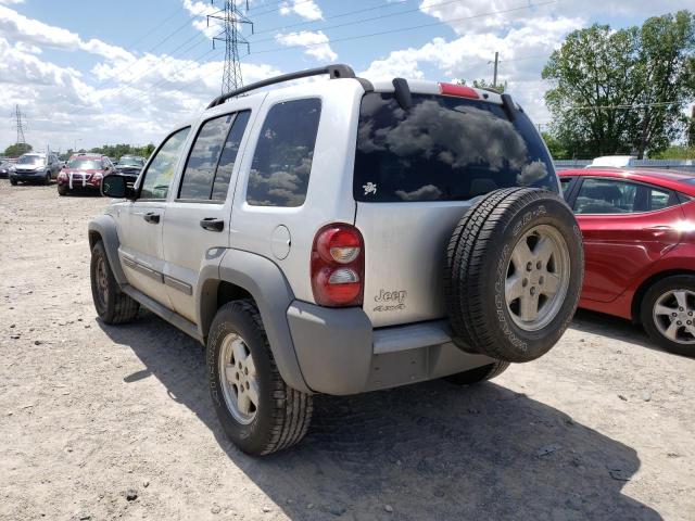 Photo 3 from auction – 2005 JEEP LIBERTY SP with VIN 1J4GL48K65W697353