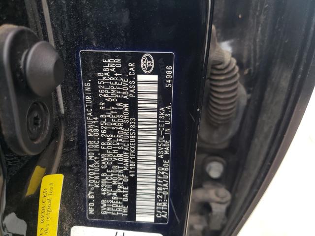 Photo 10 from auction – 2014 TOYOTA CAMRY L with VIN 4T1BF1FKXEU857833