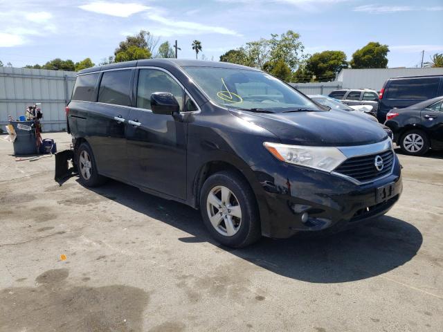 NISSAN QUEST S 2015 with VIN JN8AE2KP5F9124821 - Photo from auction