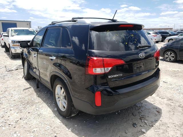 Photo 3 from auction – 2014 KIA SORENTO LX with VIN 5XYKT3A67EG443090