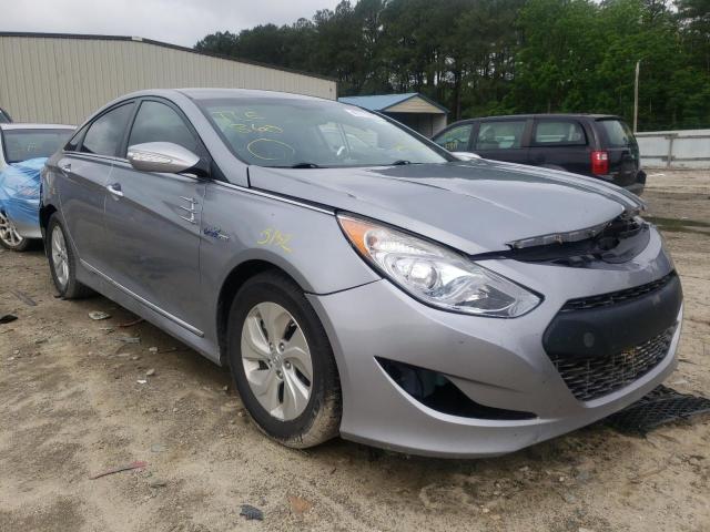 HYUNDAI SONATA HYB 2014 with VIN KMHEC4A4XEA114221 - Photo from auction