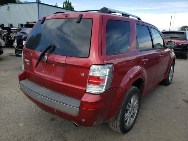 Photo 4 from auction – 2008 MERCURY MARINER PR with VIN 4M2CU87188KJ16779