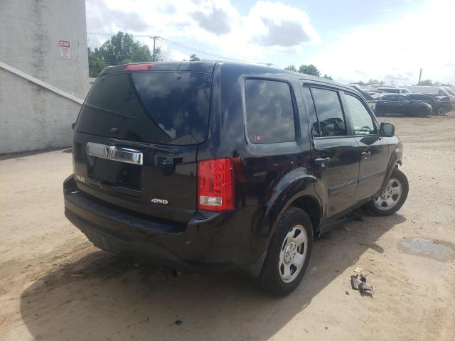 Photo 4 from auction – 2013 HONDA PILOT LX with VIN 5FNYF4H20DB036227