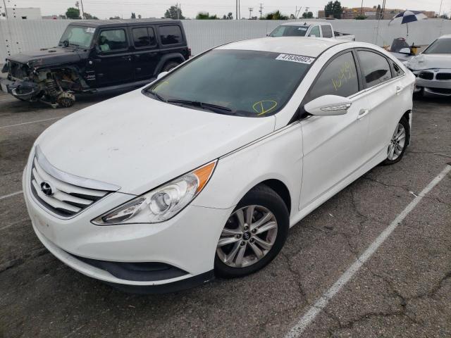 Photo 2 from auction – 2014 HYUNDAI SONATA GLS with VIN 5NPEB4AC0EH871037
