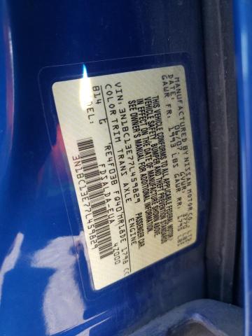 Photo 10 from auction – 2007 NISSAN VERSA S with VIN 3N1BC13E77L459829