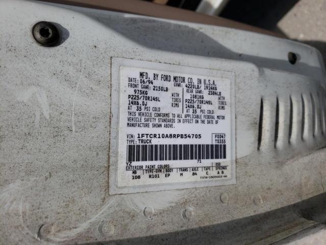 Photo 10 from auction – 1994 FORD RANGER with VIN 1FTCR10A8RPB54705