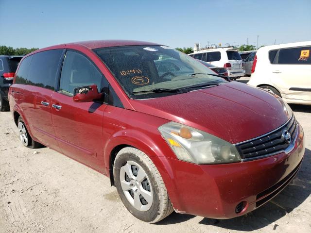Photo 1 from auction – 2008 NISSAN QUEST S with VIN 5N1BV28U08N102941