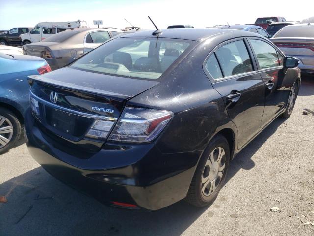 Photo 4 from auction – 2013 HONDA CIVIC HYBR with VIN 19XFB4F27DE203890