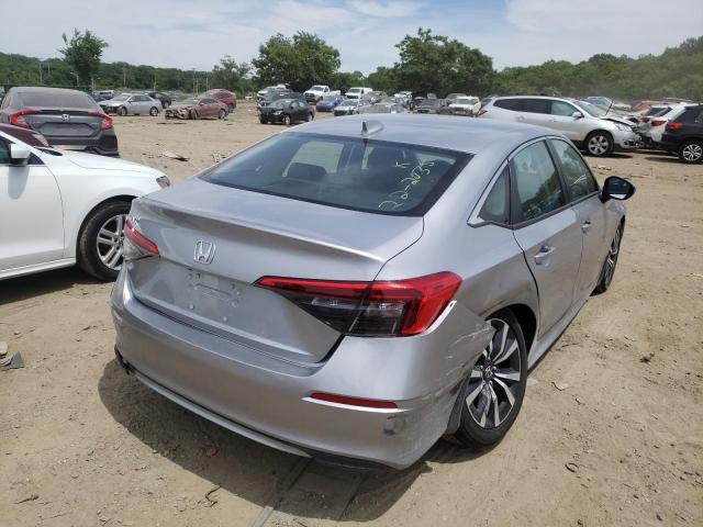 Photo 4 from auction – 2022 HONDA CIVIC EX with VIN 2HGFE1F74NH314809