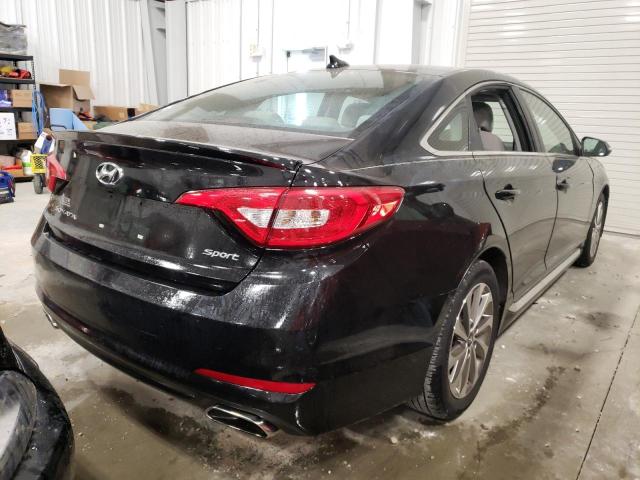 Photo 4 from auction – 2015 HYUNDAI SONATA SPO with VIN 5NPE34AF6FH043602