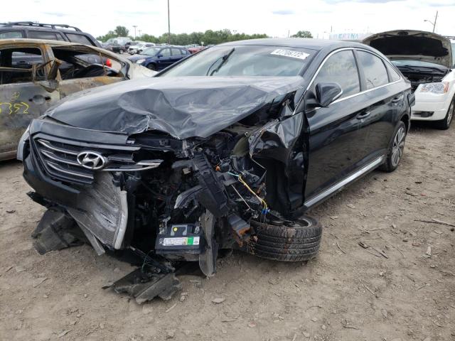 Photo 2 from auction – 2016 HYUNDAI SONATA SPO with VIN 5NPE34AF0GH330399