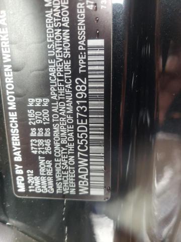 Photo 10 from auction – 2013 BMW 328 I SULE with VIN WBADW7C55DE731982
