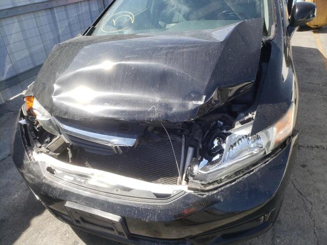 Photo 9 from auction – 2012 HONDA CIVIC EXL with VIN 19XFB2F96CE337404