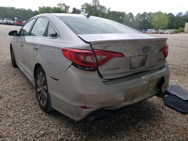 Photo 3 from auction – 2016 HYUNDAI SONATA SPO with VIN 5NPE34AF2GH306234