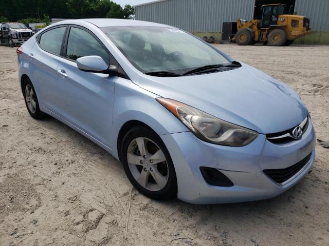 HYUNDAI ELANTRA GL 2011 with VIN KMHDH4AE5BU101814 - Photo from auction