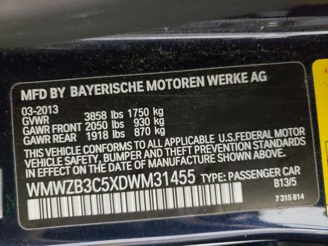 Photo 10 from auction – 2013 MINI COOPER COU with VIN WMWZB3C5XDWM31455