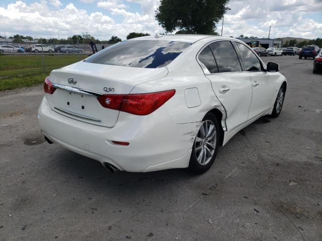 Photo 4 from auction – 2014 INFINITI Q50 BASE with VIN JN1BV7AP9EM680272