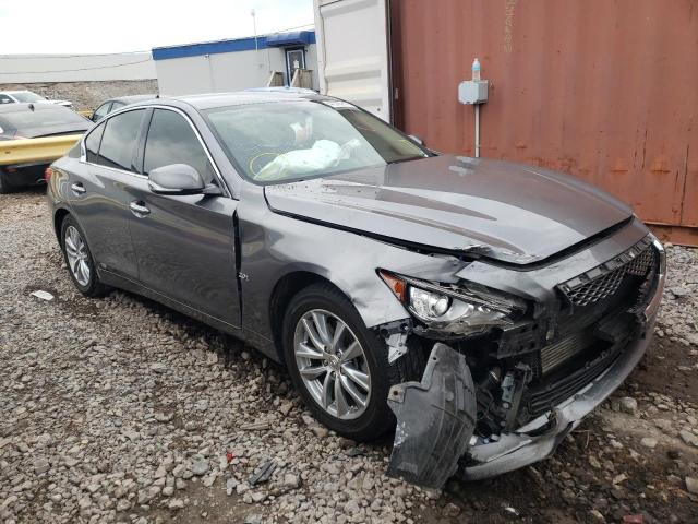 INFINITI Q50 BASE 2017 with VIN JN1CV7AP9HM641612 - Photo from auction