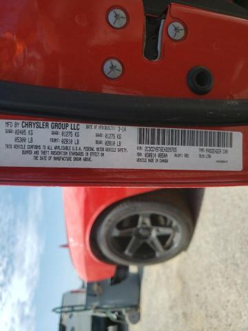 Photo 10 from auction – 2014 DODGE CHALLENGER with VIN 2C3CDYBT6EH229765