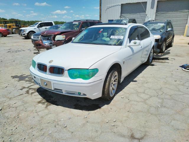 Photo 2 from auction – 2003 BMW 745 LI with VIN WBAGN63413DR11031