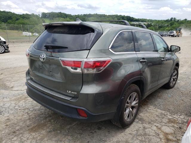 Photo 4 from auction – 2015 TOYOTA HIGHLANDER with VIN 5TDBKRFH3FS172968