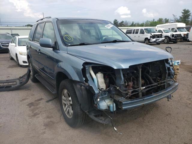 HONDA PILOT EX 2005 with VIN 2HKYF18475H529325 - Photo from auction