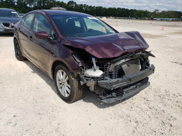KIA FORTE LX 2017 with VIN 3KPFL4A72HE021570 - Photo from auction