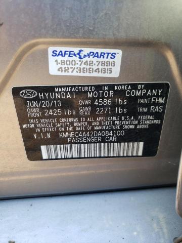 Photo 10 from auction – 2013 HYUNDAI SONATA HYB with VIN KMHEC4A42DA084100