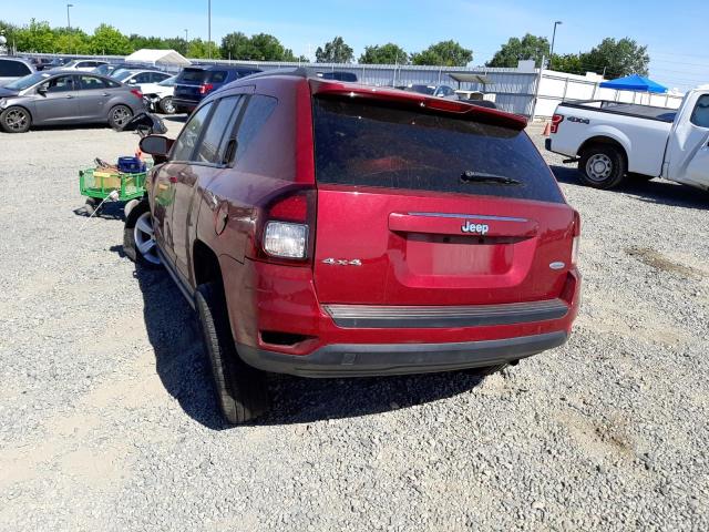 Photo 3 from auction – 2016 JEEP COMPASS LA with VIN 1C4NJDEB6GD758528