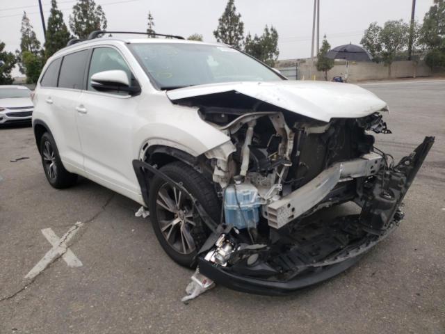 TOYOTA HIGHLANDER 2016 with VIN 5TDKKRFH4GS135106 - Photo from auction