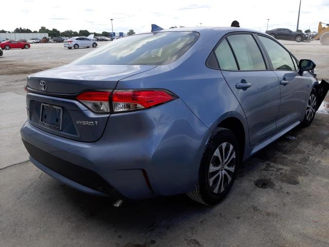 Photo 4 from auction – 2022 TOYOTA COROLLA LE with VIN JTDEAMDE4NJ046089