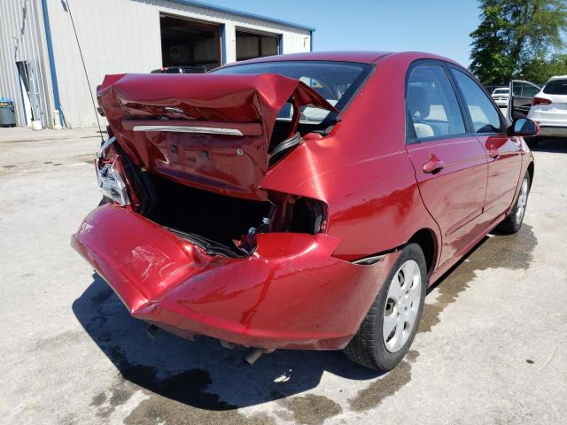Photo 4 from auction – 2008 KIA SPECTRA EX with VIN KNAFE121185507606