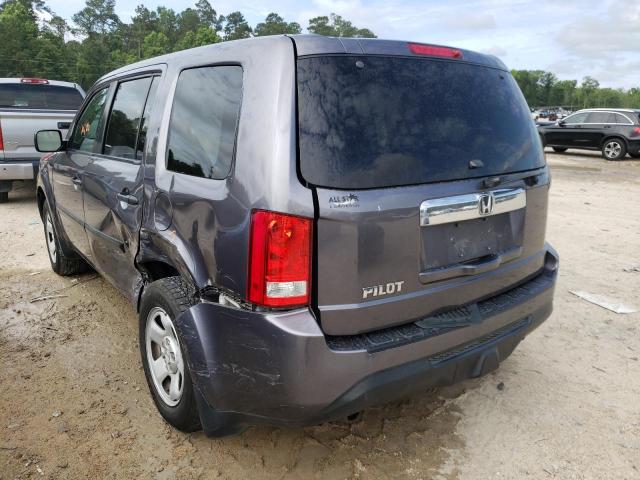 Photo 3 from auction – 2015 HONDA PILOT LX with VIN 5FNYF3H29FB025532