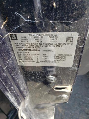 Photo 10 from auction – 2011 CHEVROLET TRAVERSE L with VIN 1GNKREED7BJ274663