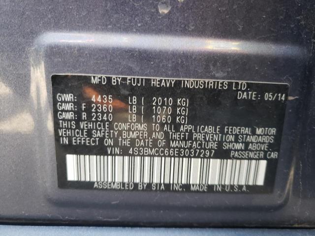 Photo 10 from auction – 2014 SUBARU LEGACY 2.5 with VIN 4S3BMCC66E3037297