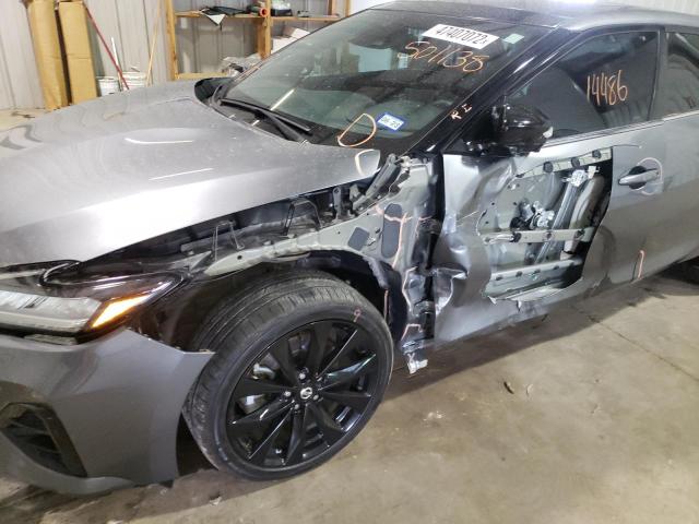Photo 9 from auction – 2021 NISSAN MAXIMA SR with VIN 1N4AA6EV8MC501138
