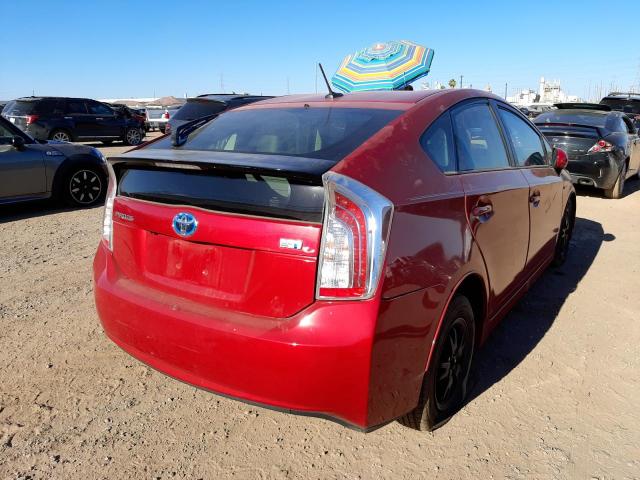 Photo 4 from auction – 2014 TOYOTA PRIUS with VIN JTDKN3DU8E1778881