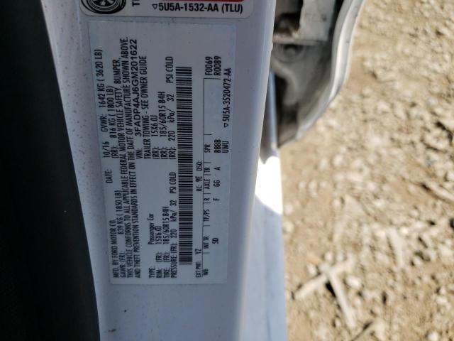 Photo 10 from auction – 2016 FORD FIESTA S with VIN 3FADP4AJ6GM201622