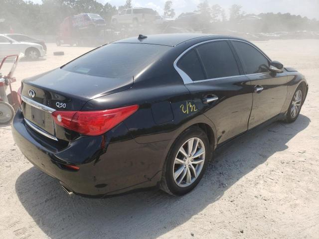 Photo 4 from auction – 2014 INFINITI Q50 BASE with VIN JN1BV7AR6EM697550