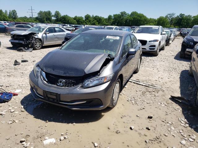 Photo 2 from auction – 2013 HONDA CIVIC HF with VIN 2HGFB2F68DH557480