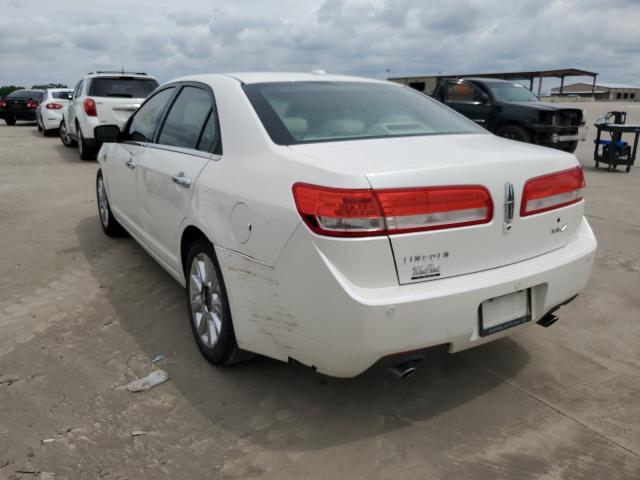Zdjęcie 3 z aukcji – 2010 LINCOLN MKZ z VIN 3LNHL2GC3AR627293