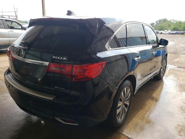 Photo 4 from auction – 2014 ACURA MDX TECHNO with VIN 5FRYD4H40EB042276