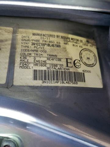 Photo 10 from auction – 2011 NISSAN VERSA S with VIN 3N1CC1AP1BL467569