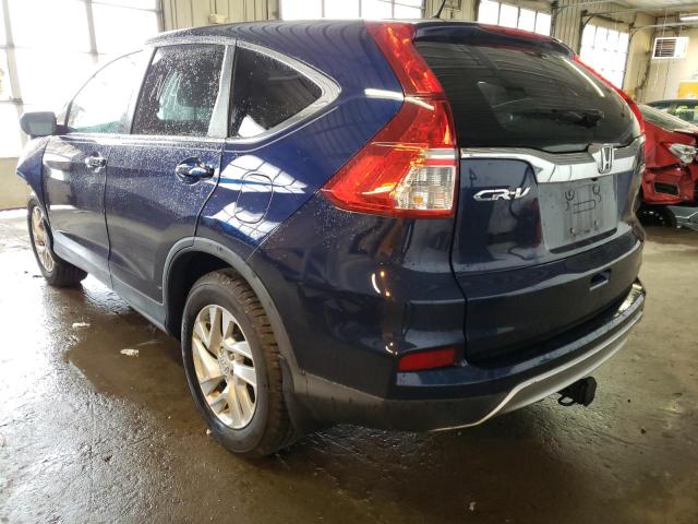 Photo 3 from auction – 2016 HONDA CR-V EX with VIN 2HKRM4H54GH602531