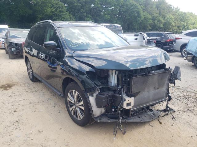 NISSAN PATHFINDER 2018 with VIN 5N1DR2MN9JC647579 - Photo from auction