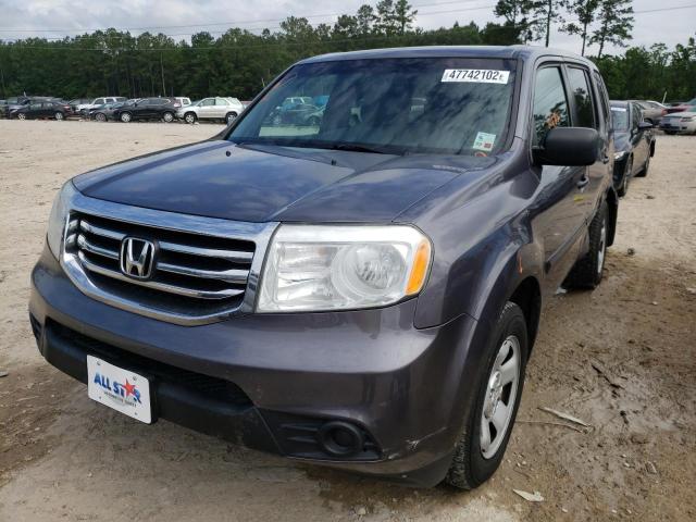 Photo 2 from auction – 2015 HONDA PILOT LX with VIN 5FNYF3H29FB025532