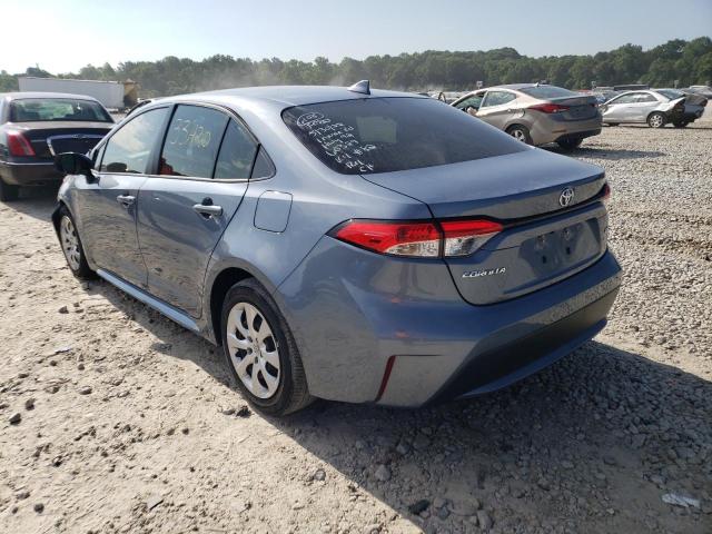 Photo 3 from auction – 2021 TOYOTA COROLLA LE with VIN JTDEPMAEXMJ166108